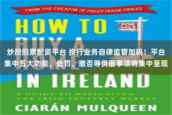 炒股股票配资平台 投行业务自律监管加码！平台集中五大功能，处罚、撤否等负面事项将集中呈现